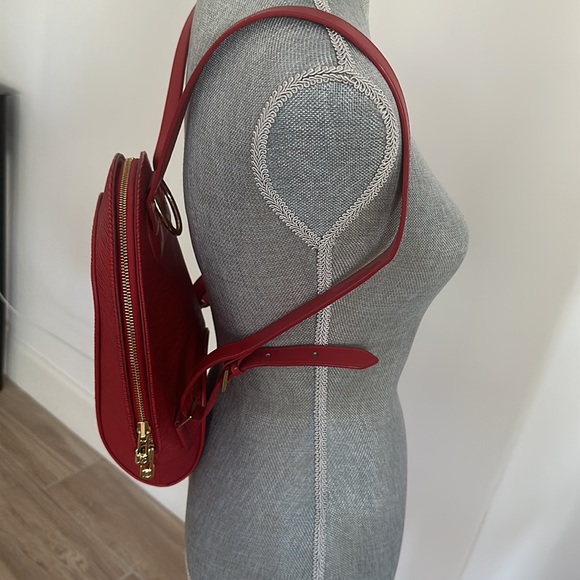 COPY - Louis Vuitton Epi Mabillon Backpack Castillan Red - Picture 6 of 14